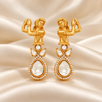 Kundan Teardrop Earrings