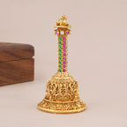 Nandi Ruby Emerald Gold Pooja Bell