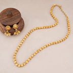 Stunning long gold mala set