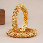 Stunning antique gold bangle set