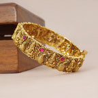 Beautiful antique gold ganesh kada
