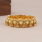 Stunning antique gold ghungroo kada