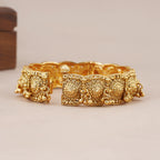 Stunning antique gold ghungroo kada