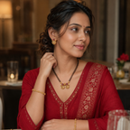 Indian Gold Look Mangalsutra Style