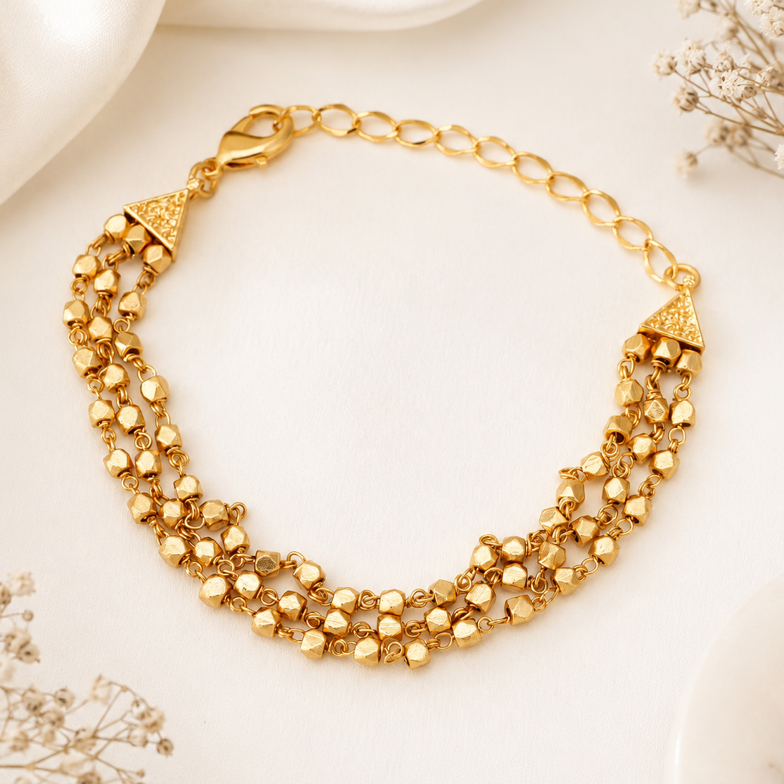 Cute elegant plain solid bracelet