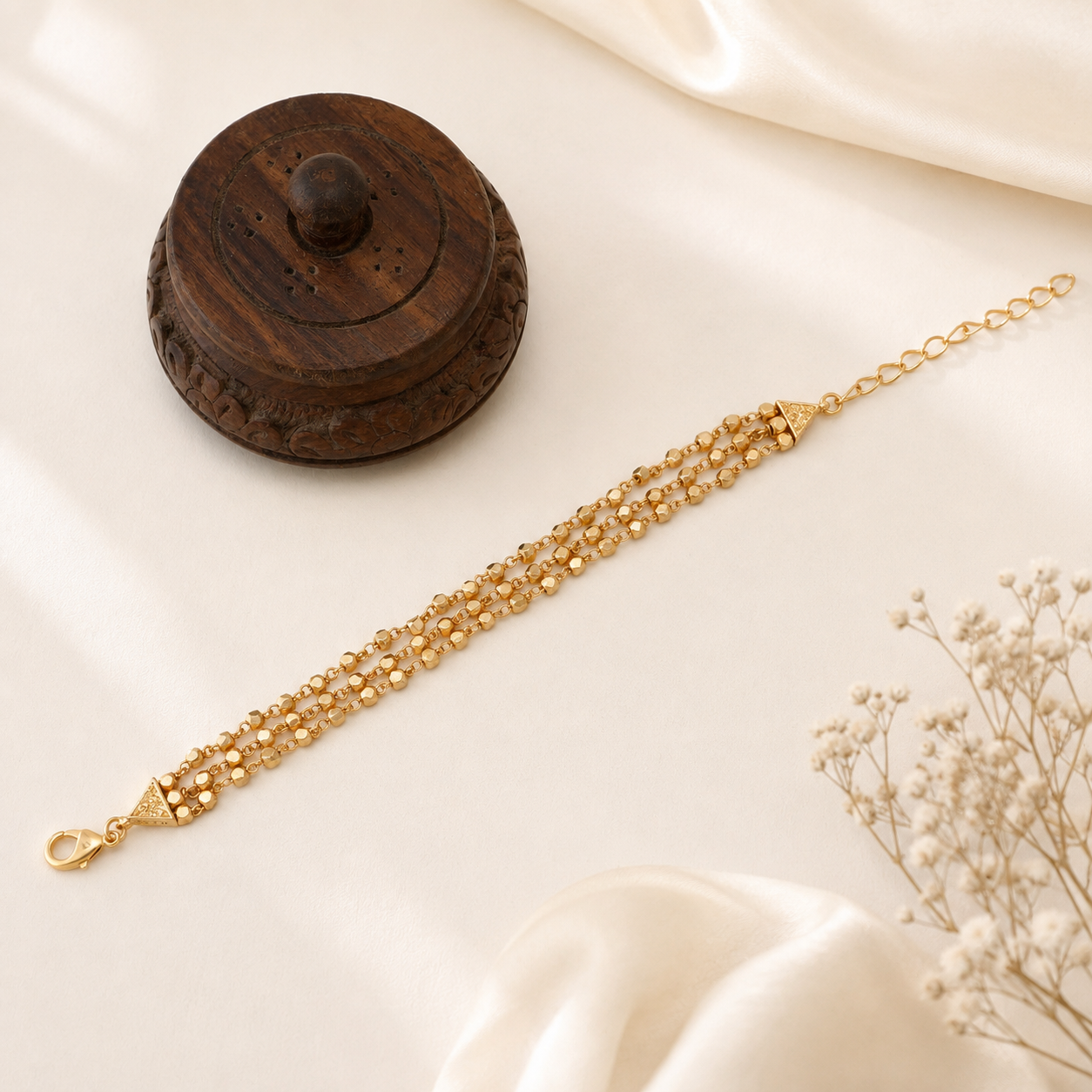 Cute elegant plain solid bracelet