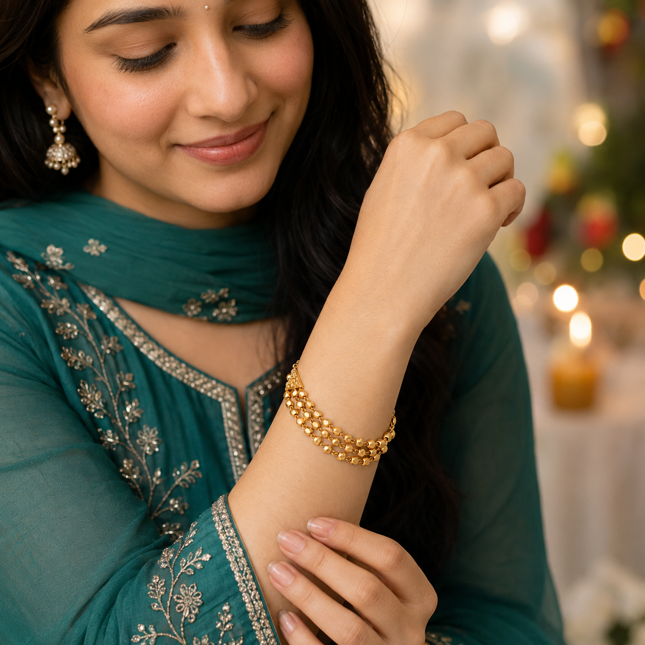 Cute elegant plain solid bracelet
