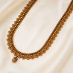 Antique Gold Long Necklace Set