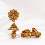 Antique Gold Long Necklace Set