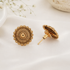 Gold Plated Plain Stud