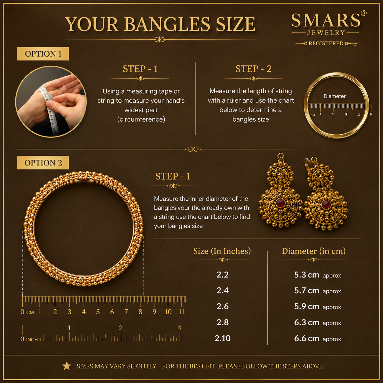Royal gold plated stone bangle set (set of 6)
