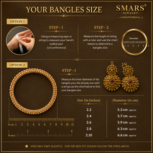 Stunning gold plated bangle set