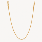 Elegant snake gold plated chain