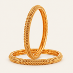 Gold Plated Bangle Set
