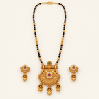 Antique Gold Chandrika Mangalsutra Set