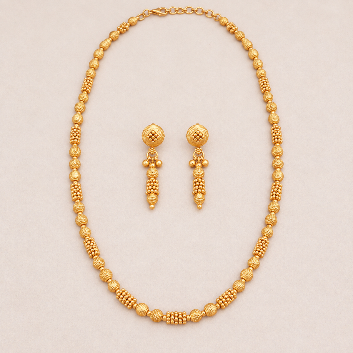 Beautiful gold mala set