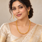Beautiful gold mala set