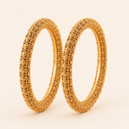 Beautiful gold plated bangle set