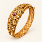 Stunning antique gold openable kada