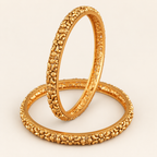 Amazing antique gold bangle set