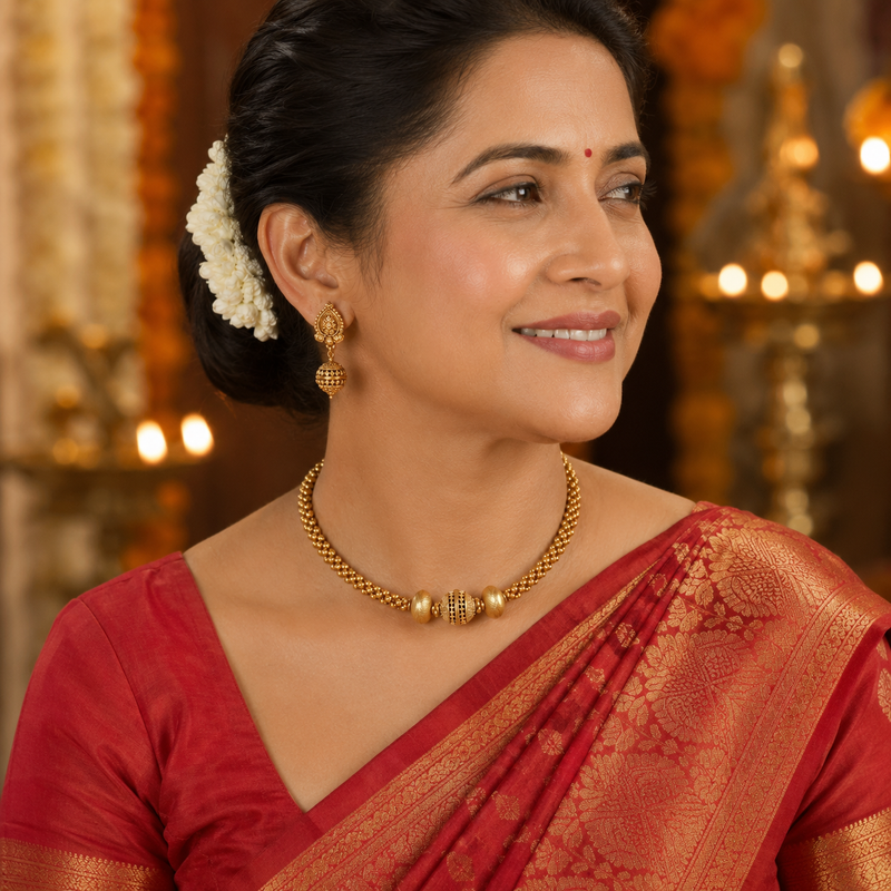 New Traditional Necklace & Earrings