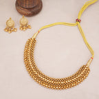 Stunning antique gold necklace set