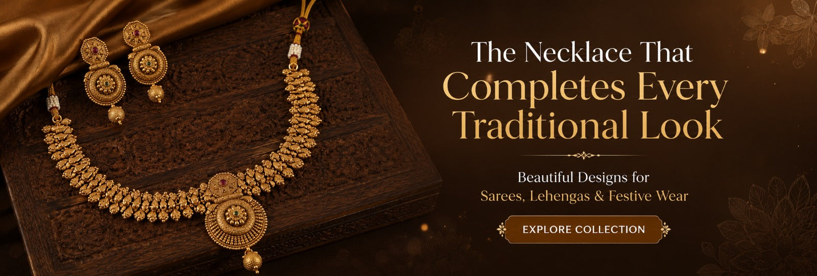 Necklace Set desktop banner