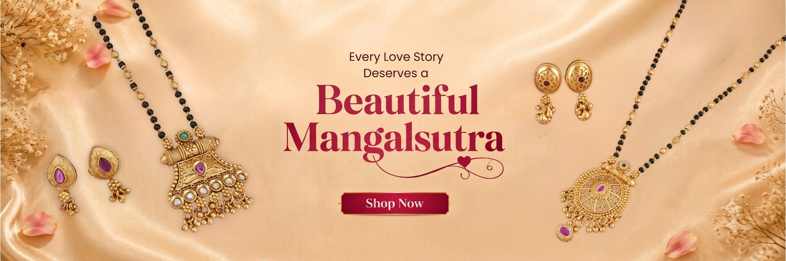 Mangalsutra desktop banner