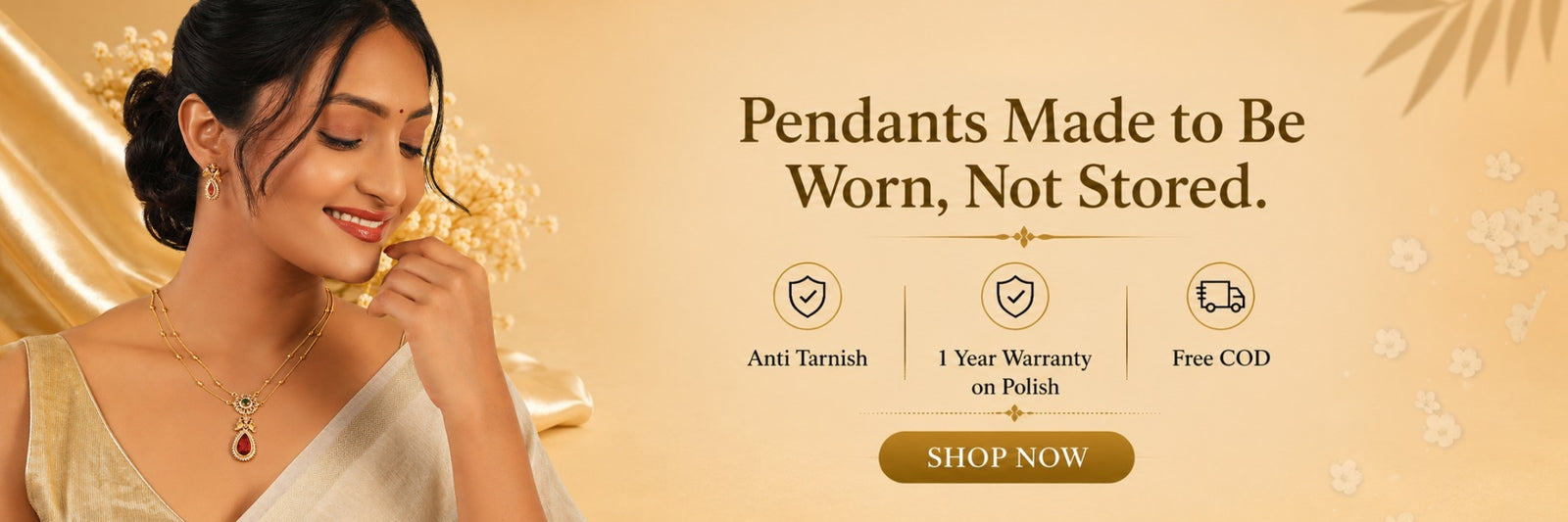 Pendant Set desktop banner