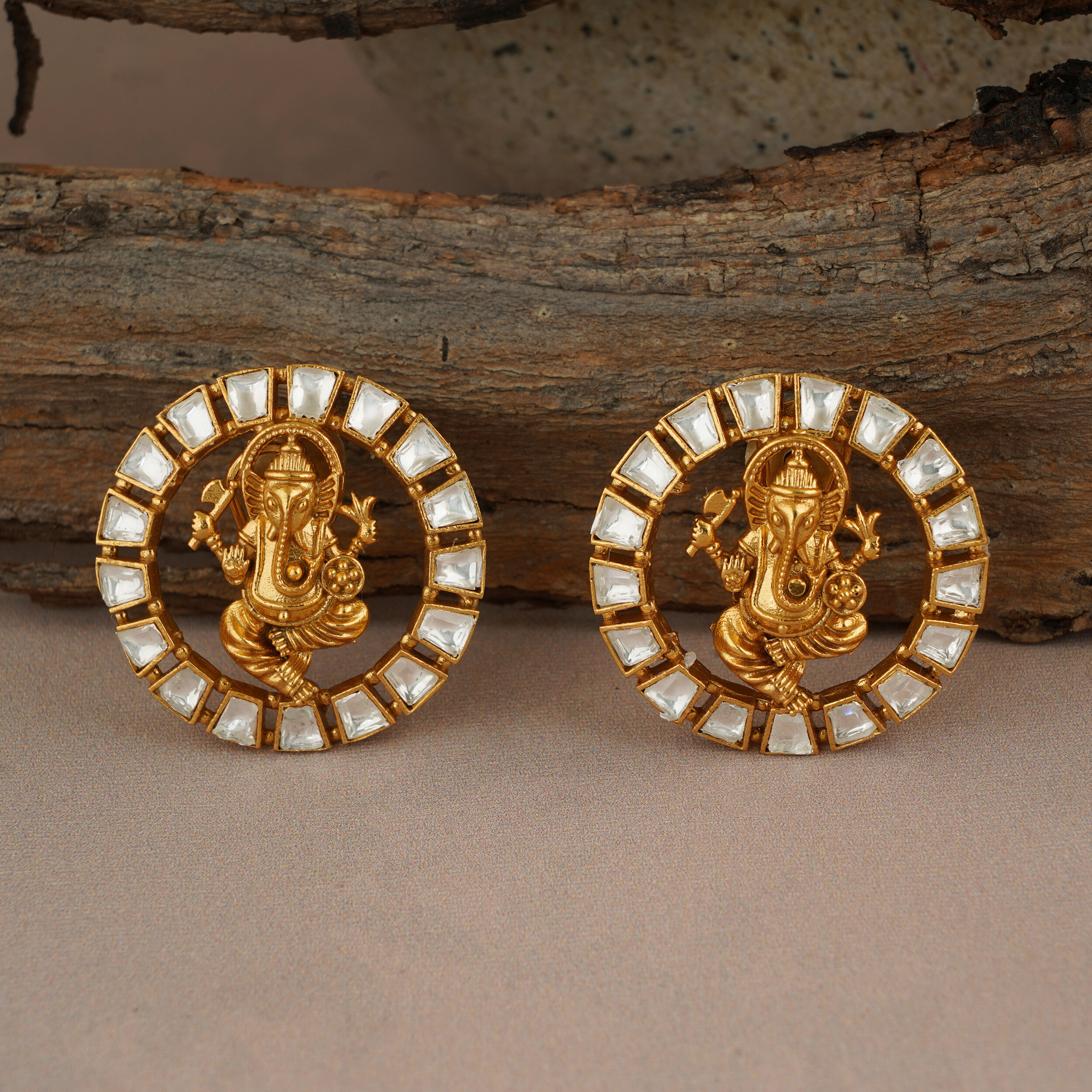 South Indian Gold Jewellery Earring