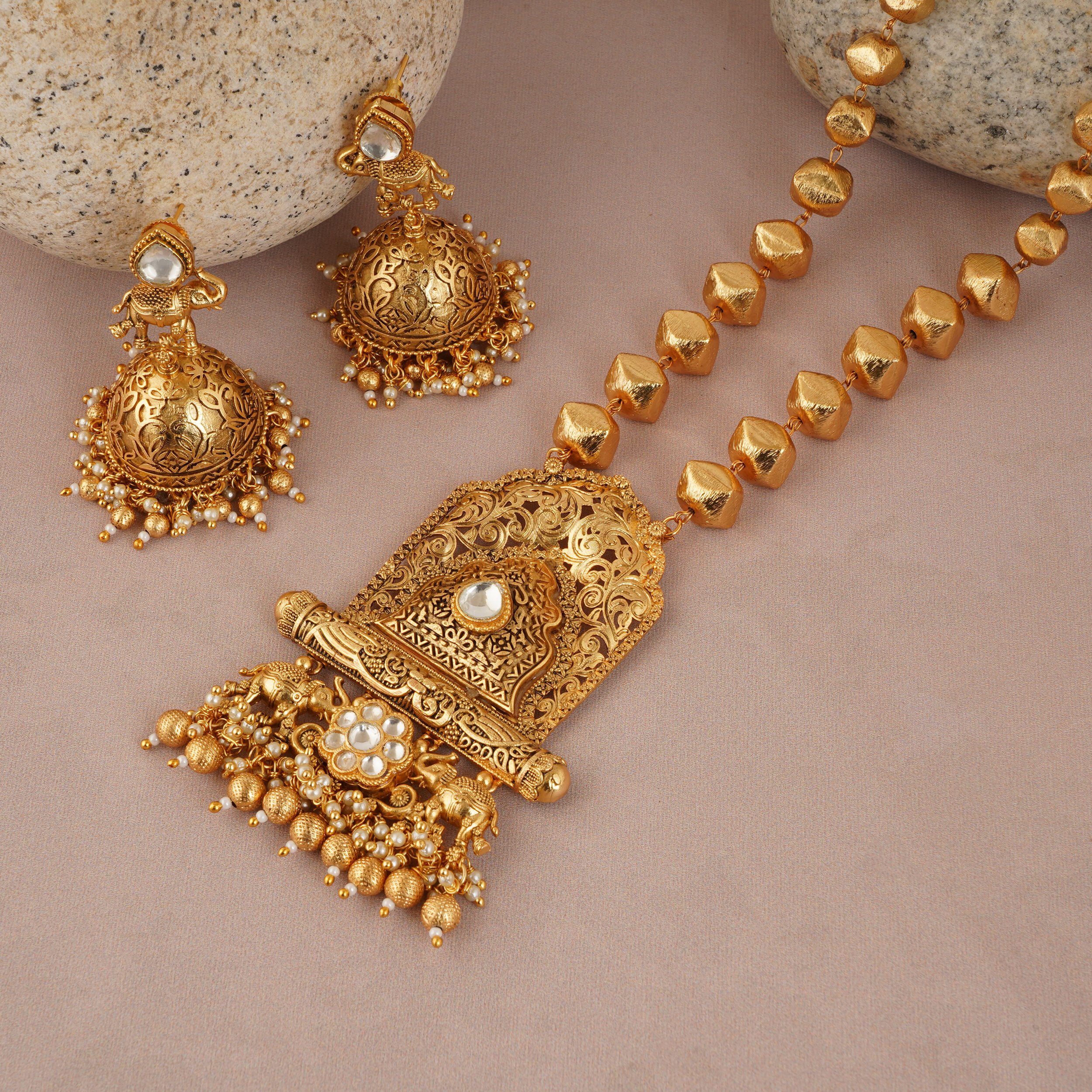 artificial jewellery set for lehenga