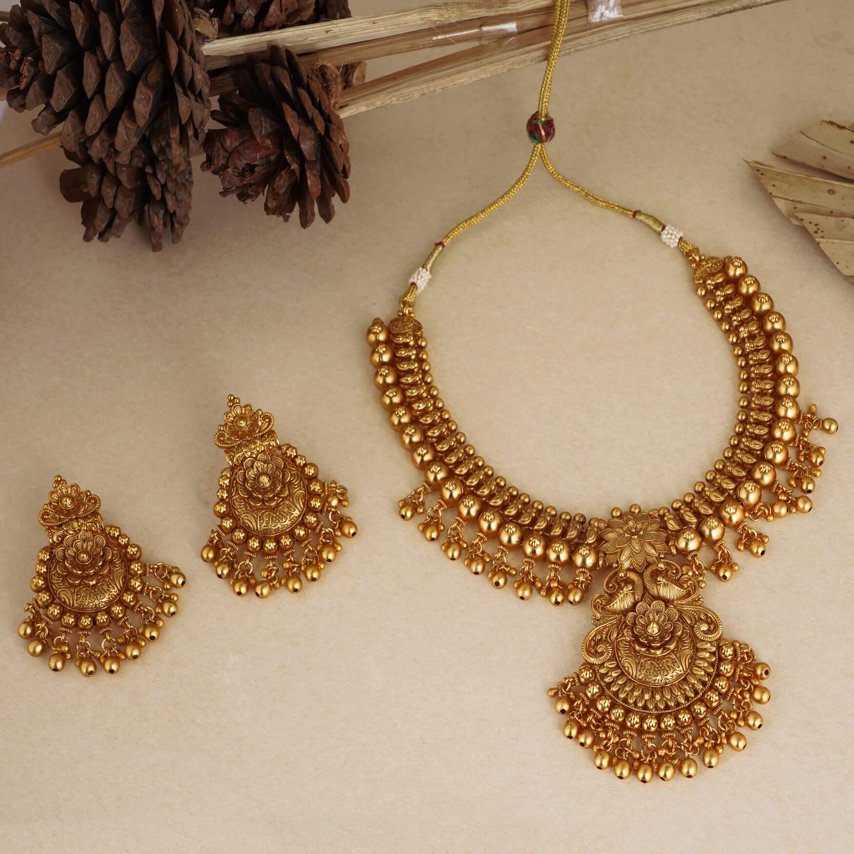 Buy Shoshaa Gold-Plated Multicoloured Mirror Stone Drop Earrings Online